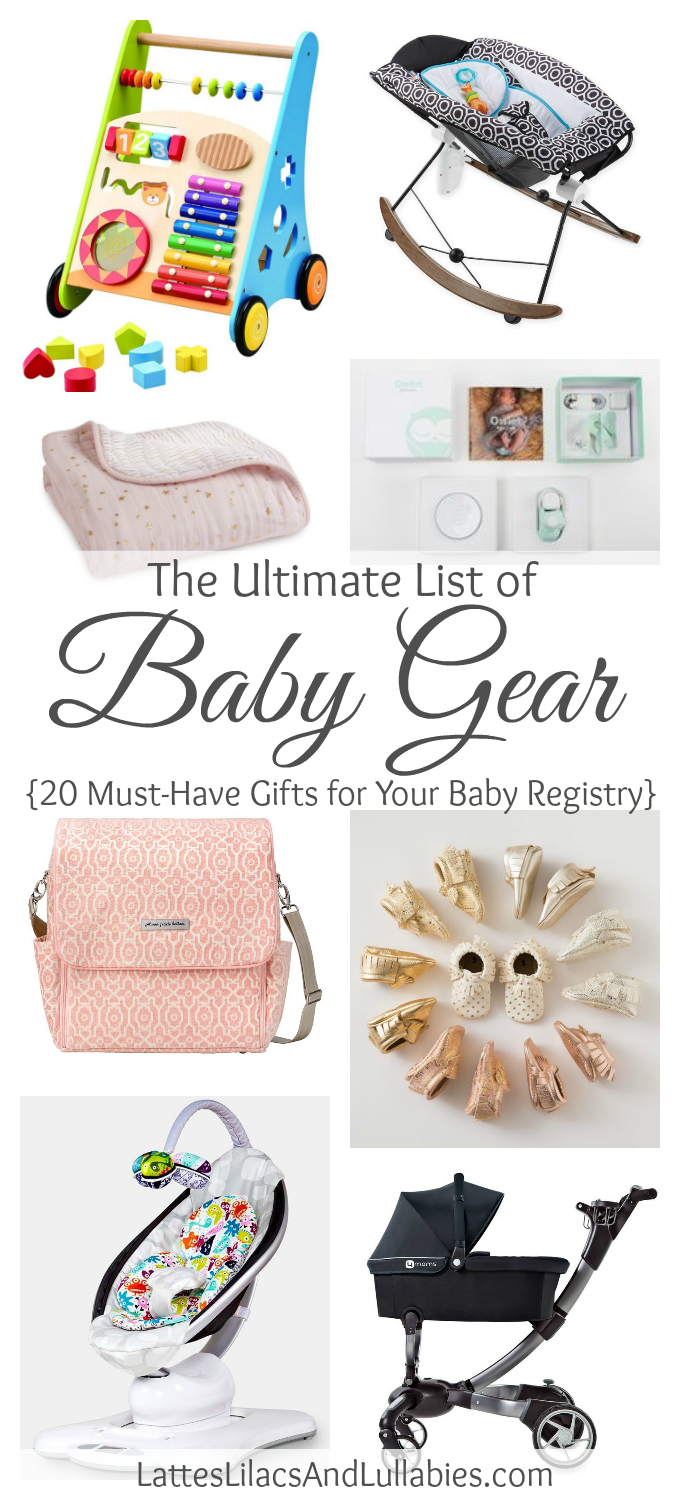 20 Must-Have Gifts for Your Baby Registry in this Ultimate List of Baby Gear 2017