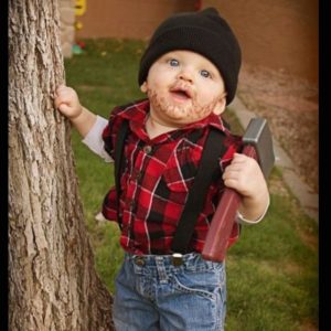baby lumberjack costume