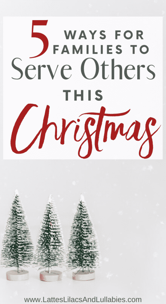 Are you looking for some unique, yet simple ways for your family to serve others this Christmas? Here are 5 of my favorite ways for family to give back.