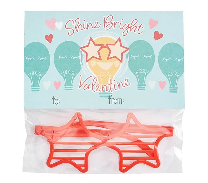 If you are looking for valentines for your kids to exchange that are allergy-free and don't involve candy, then I've got you covered!  You will absolutely love these cute inspirational valentines, and plus...they're currently on sale at Pottery Barn Kids!  These are perfect ideas for allergy-free classrooms.