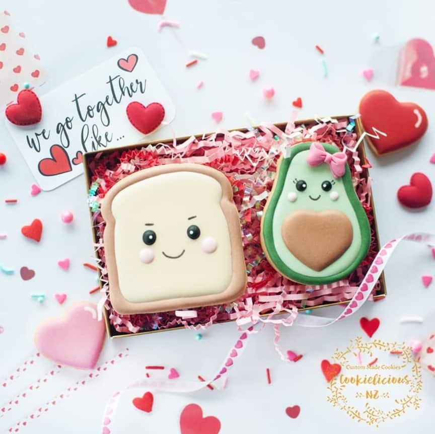 What could be sweeter than receiving heart shaped cookies for Valentine's Day?  Perhaps, giving them or baking them yourself.  If you are looking to give the ultimate gift to your sweetie, this Valentine's Day than look no further than this cookie collection.  Which cookie will be your favorite?   