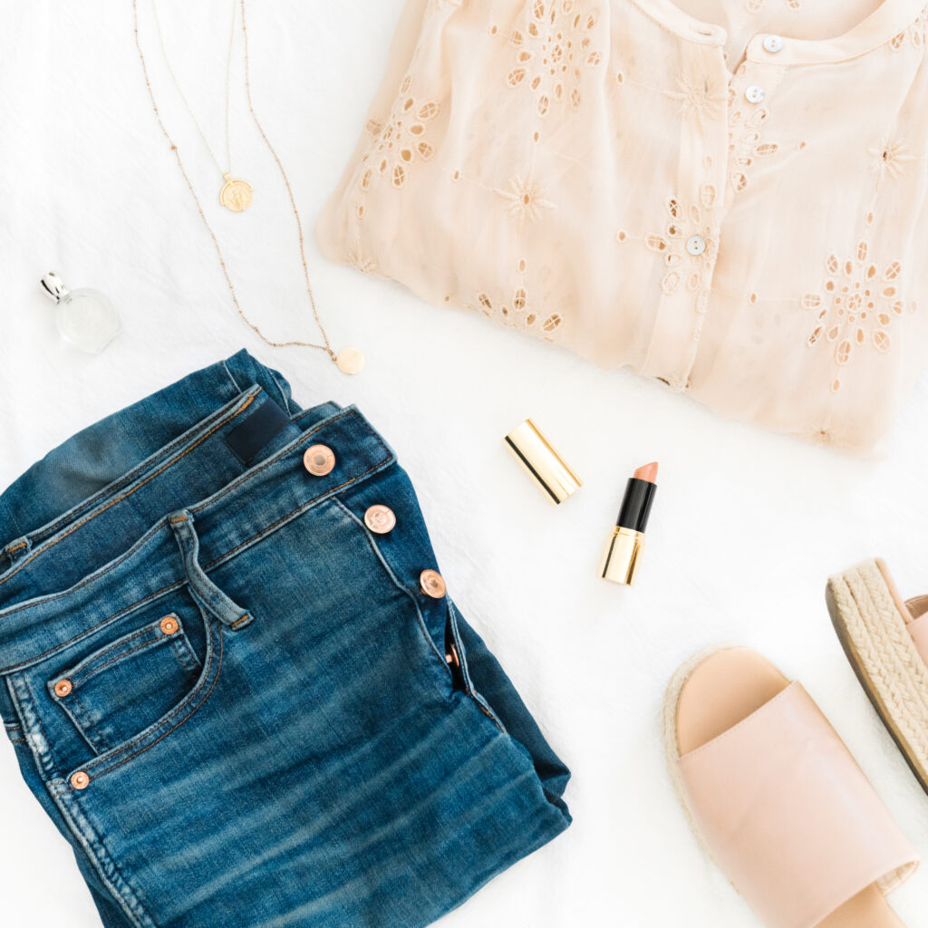outfit flatlay
