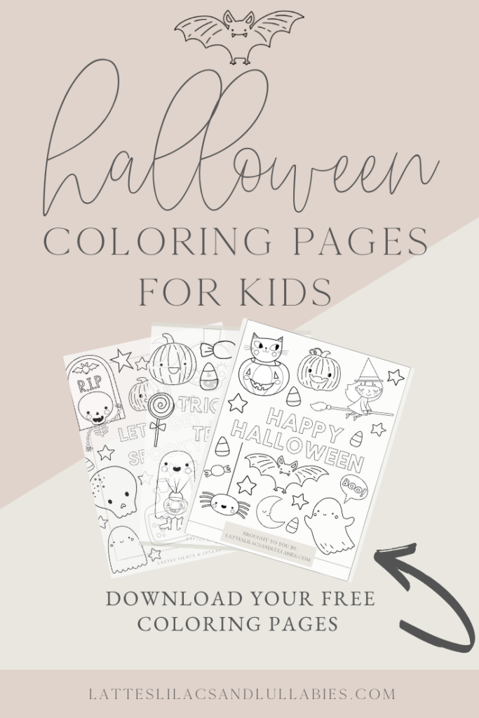 3 Free Printable Halloween Coloring Pages for Toddlers, Preschoolers, & Kids