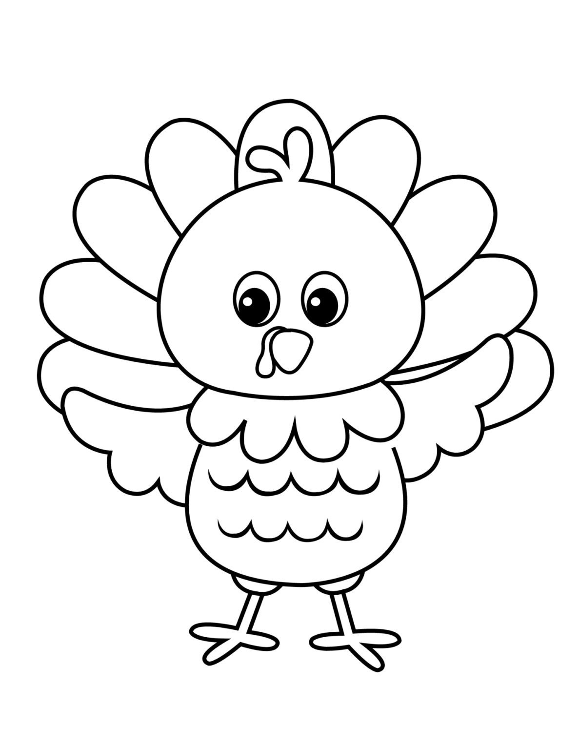 Thanksgiving Coloring Pages for Kids - Lattes, Lilacs, & Lullabies