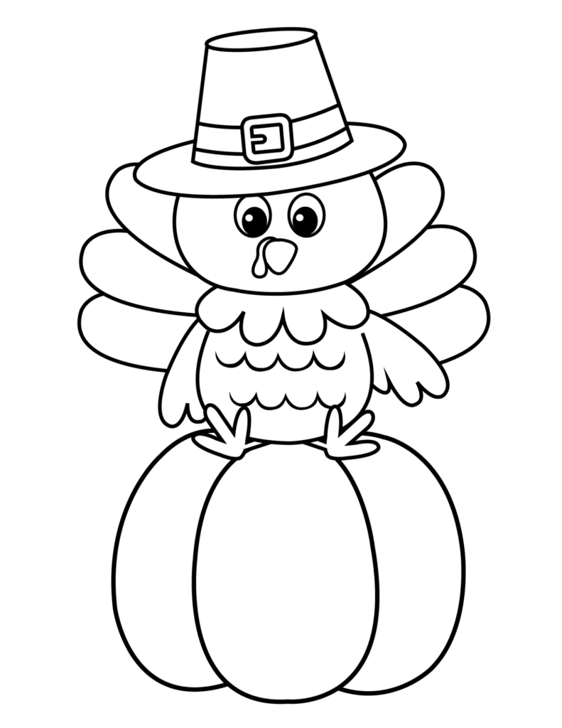 Thanksgiving Coloring pages for kids