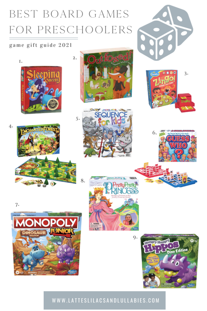 best games for preschool aged kids