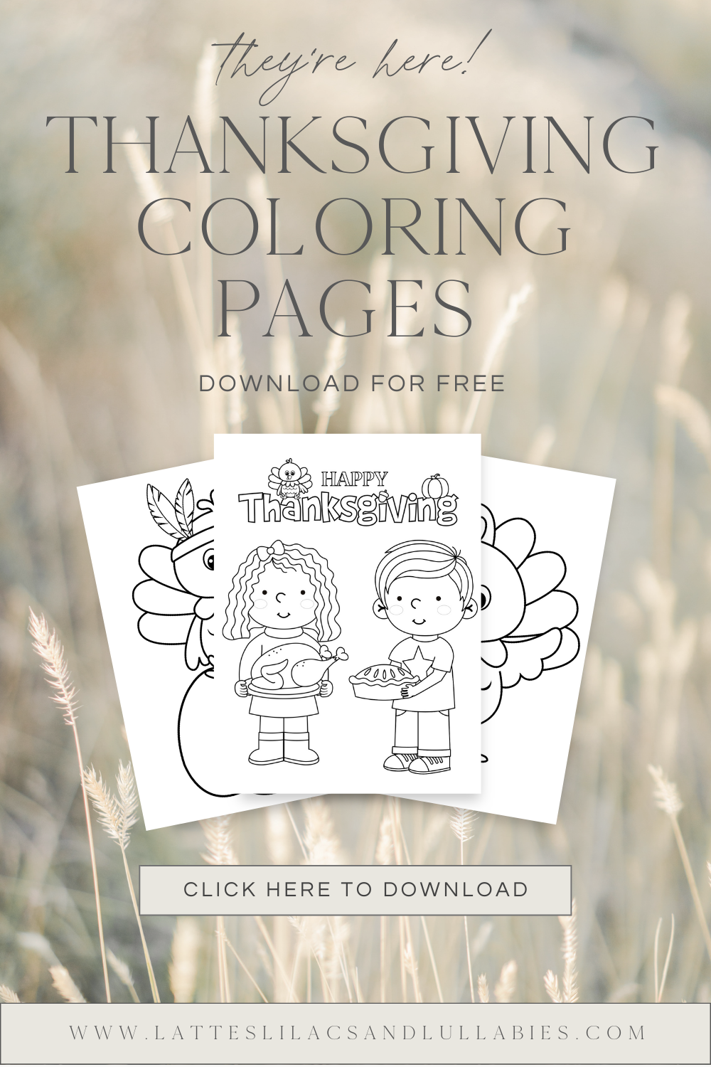 Thanksgiving Coloring pages for kids