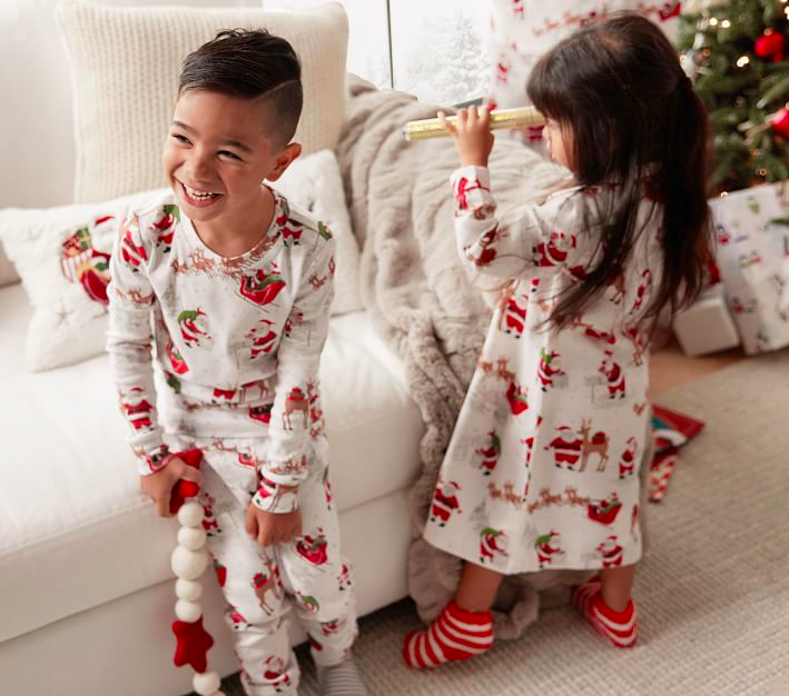 Matching Family Pajamas from Pottery Barn Kids
