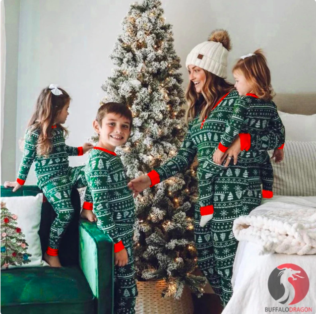 Christmas Pajamas from Etsy