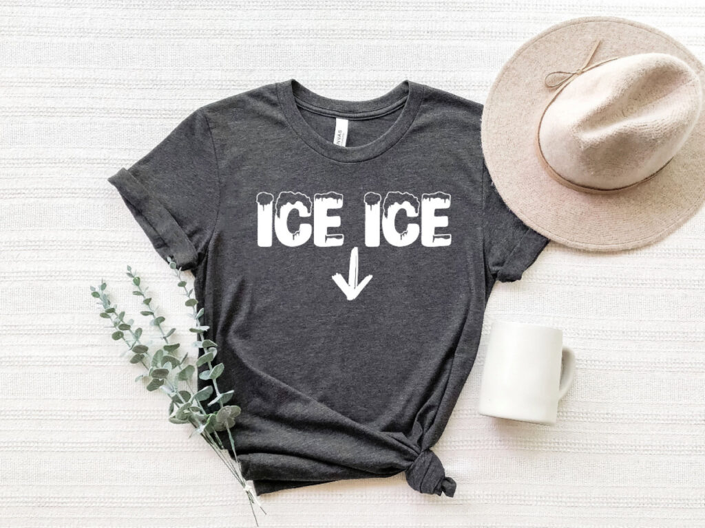 ice ice baby pregnancy t-shirt