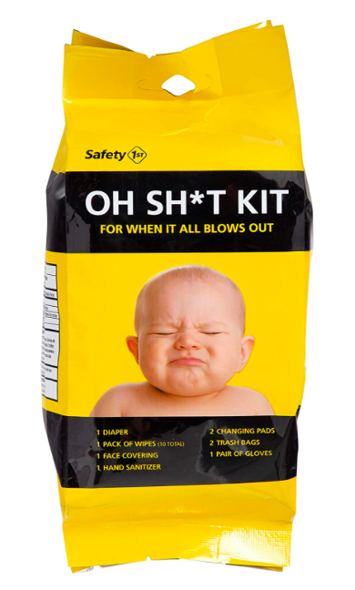 oh shit diaper changing kit