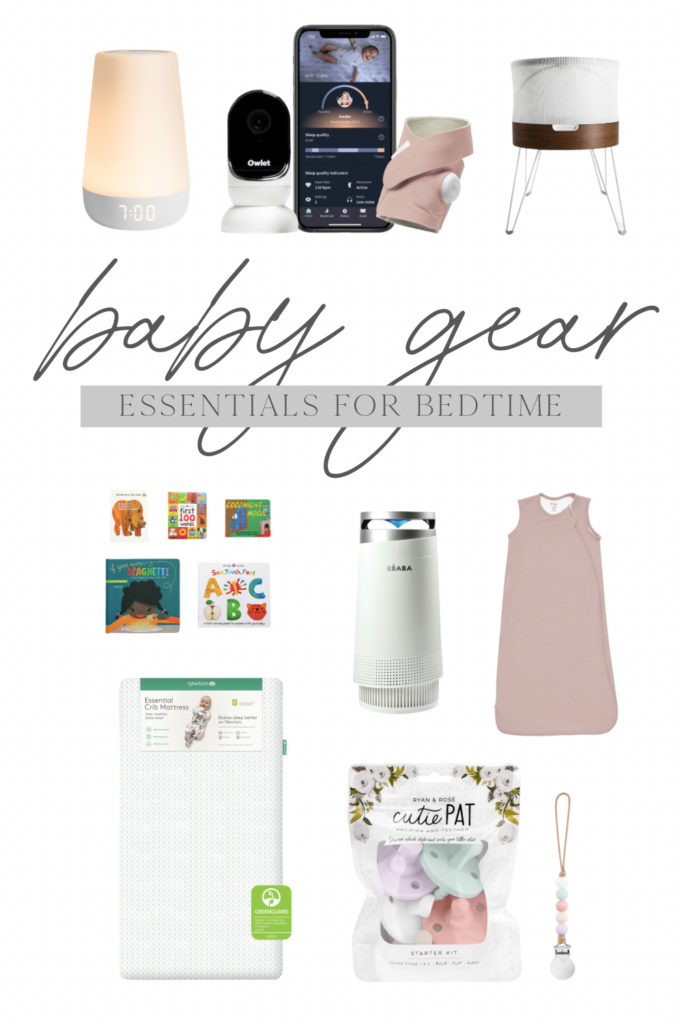 essential baby gear for bedtime