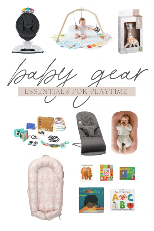 essential baby gear for playtime