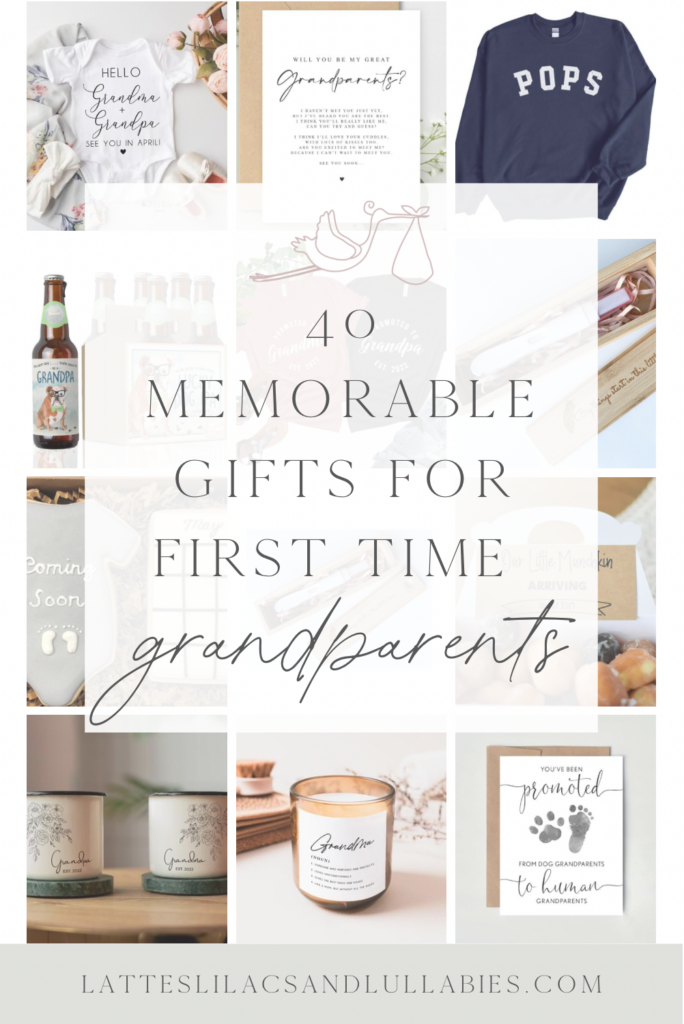 40 Gift Ideas for the Perfect First Grandchild Pregnancy Announcement