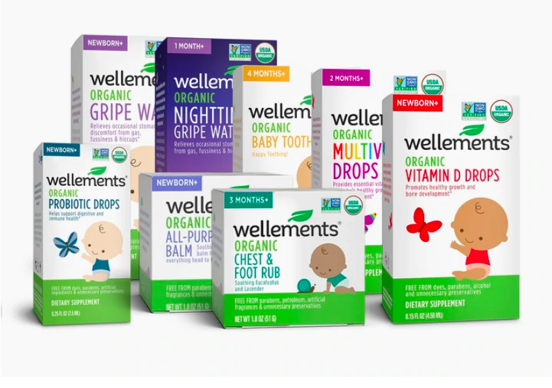 wellements baby bundle of medicine