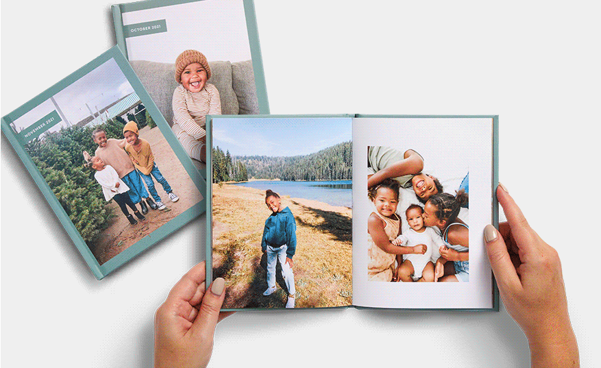 monthly Chatbooks photo albums