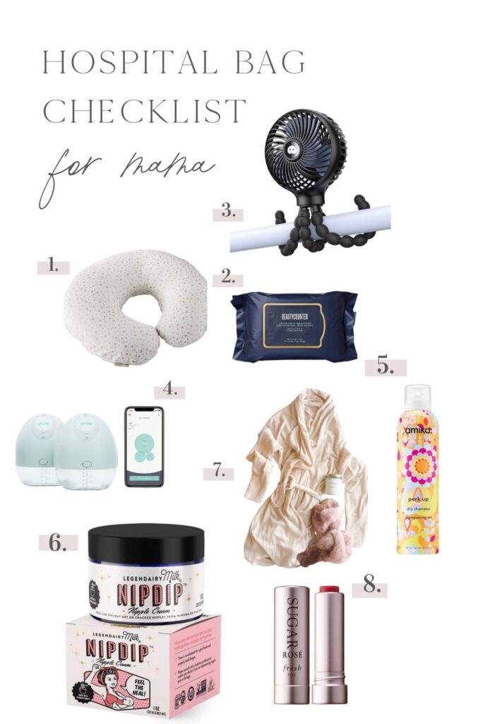 what to pack for mom for the hospital