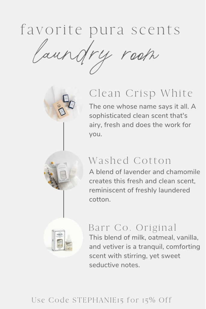 best pura scents for laundry room