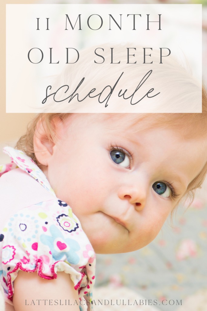 11 Month Old Sleep Schedule