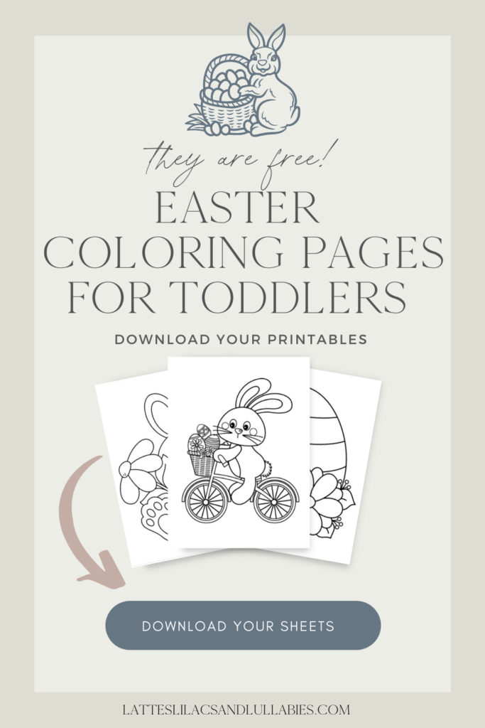 easter coloring pages for toddlers