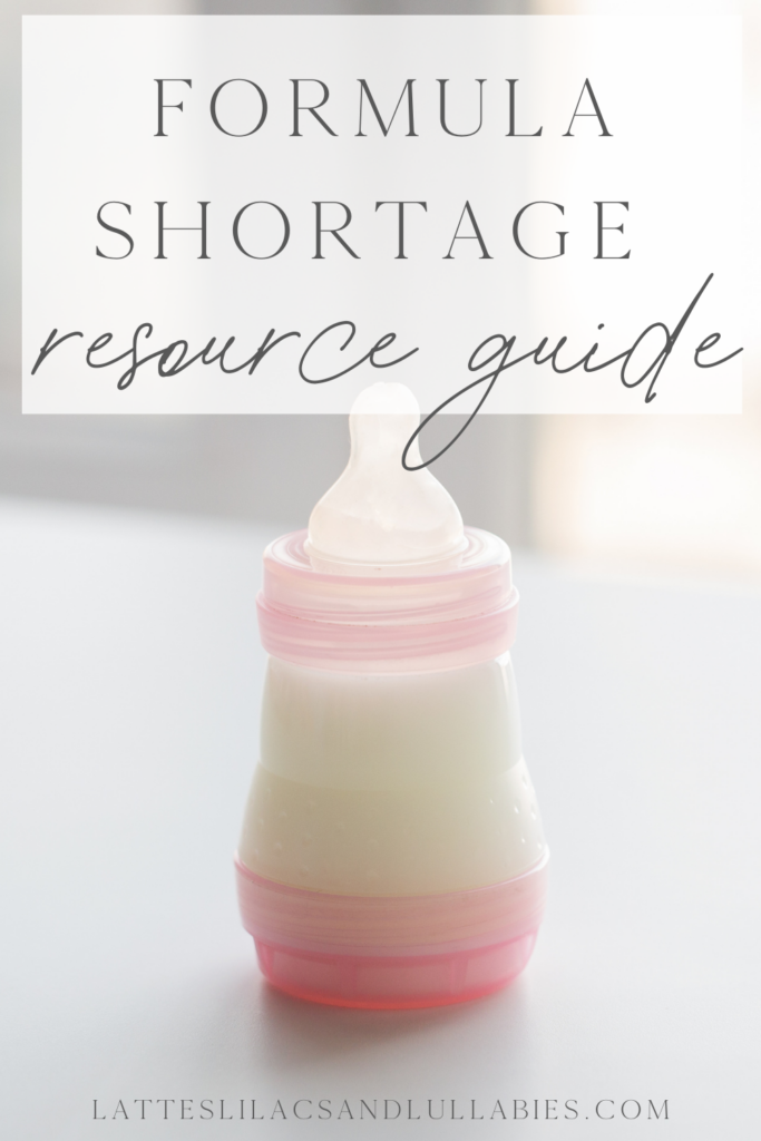 Formula Shortage Resource Guide