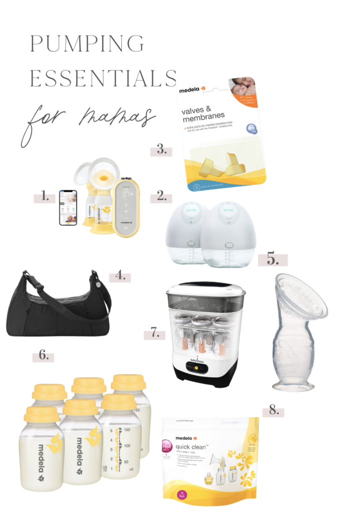 pumping essentials for new moms