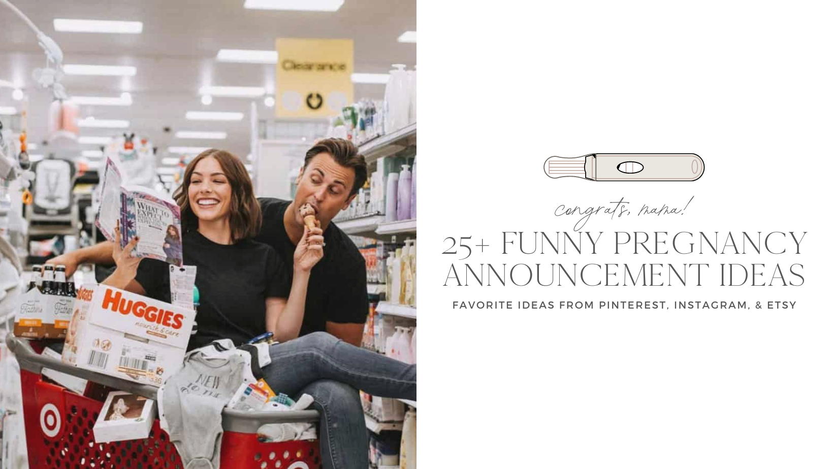 Funny Pregnancy Announcement Ideas - Lattes, Lilacs, & Lullabies