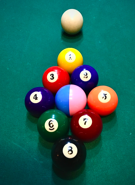 pool billiards gender reveal 